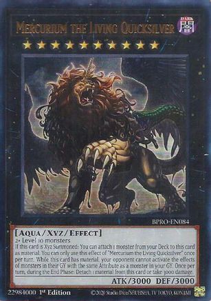 Mercurium the Living Quicksilver (BPRO-EN084) - Burst Protocol 1st Edition Burst Protocol Yugioh Single  Squirtle Squad Card Shop.