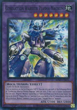 Conduction Warrior Plasma Magnum (BPRO-EN034) - Burst Protocol 1st Edition Burst Protocol Yugioh Single  Squirtle Squad Card Shop.