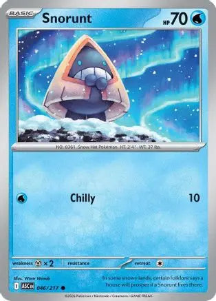 Snorunt 046/217  ME Ascended Heroes - Common