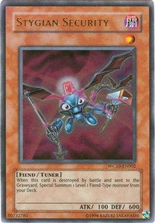 Stygian Security (WC10-EN002) - Yu-Gi-Oh! Video Game Promotional Cards Limited Yu-Gi-Oh! Video Game Promotional Cards Yugioh Single  Squirtle Squad Card Shop.