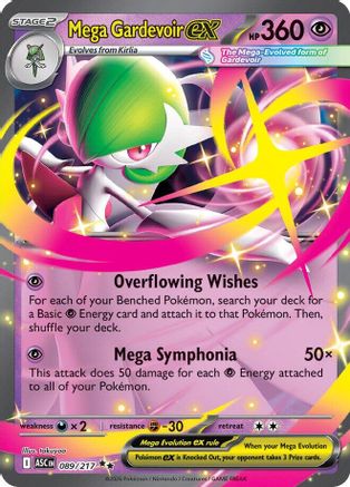 Mega Gardevoir ex 089 (H) - Ascended Heroes - DR