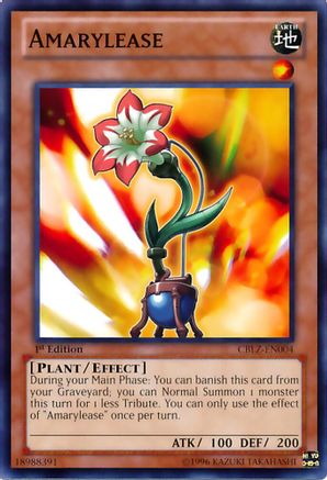 Amarylease (CBLZ-EN004) - Cosmo Blazer 1st Edition Cosmo Blazer Yugioh Single  Squirtle Squad Card Shop.