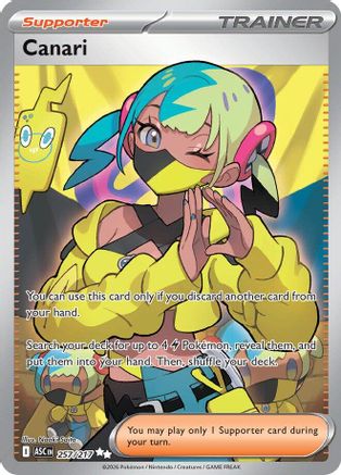 Pokémon TCG Canari 257/217 – Ascended Heroes – Ultra Rare