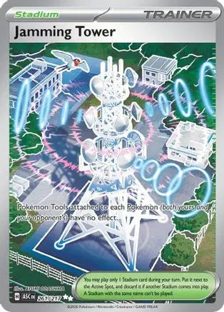Jamming Tower 261  - Holofoil ME Ascended Heroes - Ultra Rare ME: Ascended Heroes Pokemon Single  Squirtle Squad Card Shop.