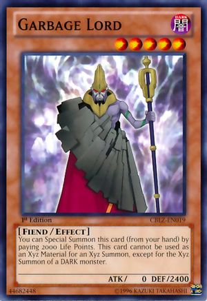 Garbage Lord (CBLZ-EN019) - Cosmo Blazer Unlimited Cosmo Blazer Yugioh Single  Squirtle Squad Card Shop.