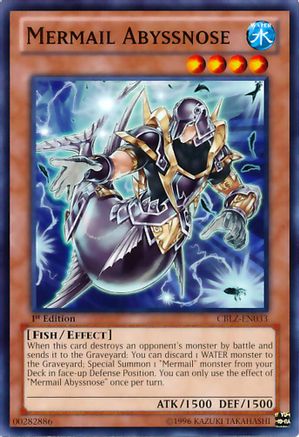 Mermail Abyssnose (CBLZ-EN033) - Cosmo Blazer 1st Edition Cosmo Blazer Yugioh Single  Squirtle Squad Card Shop.
