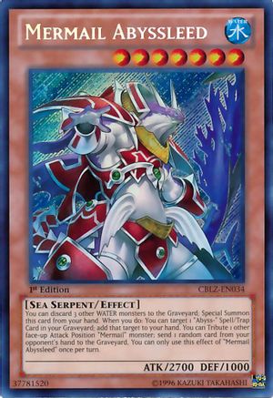 Mermail Abyssleed (CBLZ-EN034) - Cosmo Blazer 1st Edition Cosmo Blazer Yugioh Single  Squirtle Squad Card Shop.