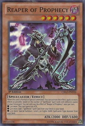 Reaper of Prophecy (CBLZ-EN036) - Cosmo Blazer 1st Edition Cosmo Blazer Yugioh Single  Squirtle Squad Card Shop.