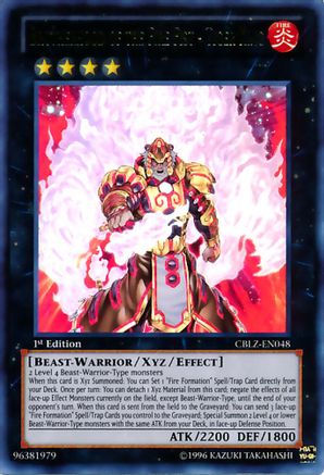 Brotherhood of the Fire Fist - Tiger King (CBLZ-EN048) - Cosmo Blazer 1st Edition Cosmo Blazer Yugioh Single  Squirtle Squad Card Shop.
