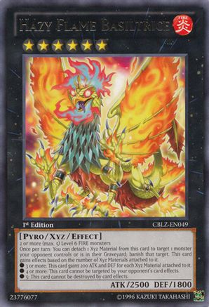 Hazy Flame Basiltrice (CBLZ-EN049) - Cosmo Blazer Unlimited Cosmo Blazer Yugioh Single  Squirtle Squad Card Shop.