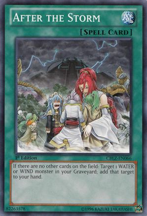 After the Storm (CBLZ-EN066) - Cosmo Blazer Unlimited Cosmo Blazer Yugioh Single  Squirtle Squad Card Shop.