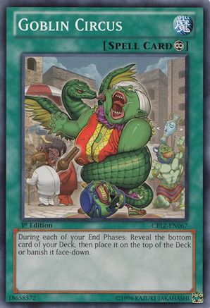 Goblin Circus (CBLZ-EN067) - Cosmo Blazer 1st Edition Cosmo Blazer Yugioh Single  Squirtle Squad Card Shop.