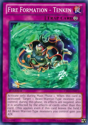 Fire Formation - Tenken (CBLZ-EN072) - Cosmo Blazer 1st Edition Cosmo Blazer Yugioh Single  Squirtle Squad Card Shop.