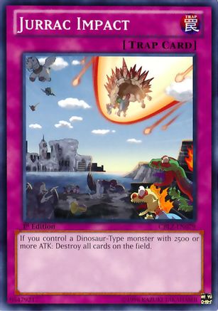 Jurrac Impact (CBLZ-EN079) - Cosmo Blazer Unlimited Cosmo Blazer Yugioh Single  Squirtle Squad Card Shop.