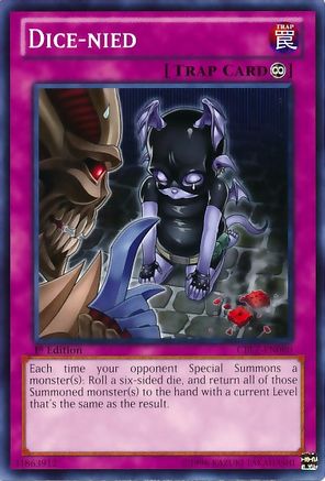 Dice-Nied (CBLZ-EN080) - Cosmo Blazer Unlimited Cosmo Blazer Yugioh Single  Squirtle Squad Card Shop.