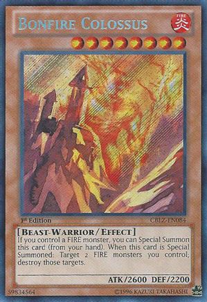 Bonfire Colossus (CBLZ-EN084) - Cosmo Blazer Unlimited Cosmo Blazer Yugioh Single  Squirtle Squad Card Shop.