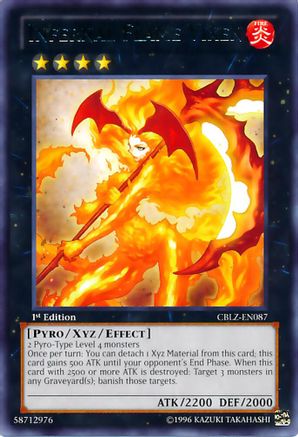 Infernal Flame Vixen (CBLZ-EN087) - Cosmo Blazer 1st Edition Cosmo Blazer Yugioh Single  Squirtle Squad Card Shop.