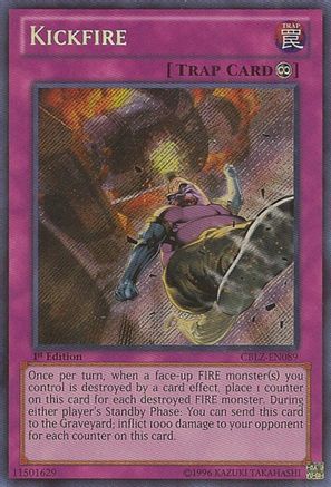 Kickfire (CBLZ-EN089) - Cosmo Blazer 1st Edition Cosmo Blazer Yugioh Single  Squirtle Squad Card Shop.