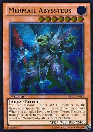 Mermail Abyssteus (UTR) (CBLZ-EN083) - Cosmo Blazer Unlimited Cosmo Blazer Yugioh Single  Squirtle Squad Card Shop.