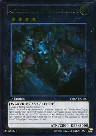 Artorigus, King of the Noble Knights (UTR) (CBLZ-EN086) - Cosmo Blazer Unlimited Cosmo Blazer Yugioh Single  Squirtle Squad Card Shop.