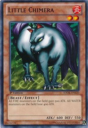 Little Chimera (SDOK-EN020) - Structure Deck: Onslaught of the Fire Kings 1st Edition Structure Deck: Onslaught of the Fire Kings Yugioh Single  Squirtle Squad Card Shop.