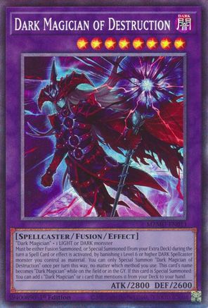 Dark Magician of Destruction (Collector's Rare) (MZMU-EN011) - Maze of Muertos 1st Edition Maze of Muertos Yugioh Single  Squirtle Squad Card Shop.