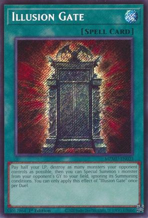 Illusion Gate (MZMU-EN023) - Maze of Muertos 1st Edition Maze of Muertos Yugioh Single  Squirtle Squad Card Shop.