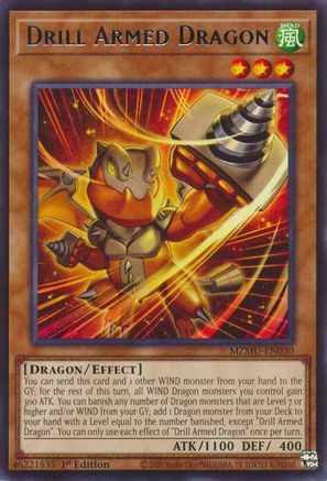 Drill Armed Dragon (MZMU-EN030) - Maze of Muertos 1st Edition Maze of Muertos Yugioh Single  Squirtle Squad Card Shop.