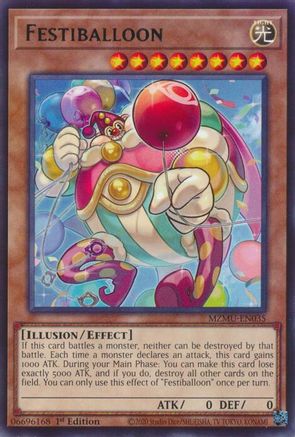 Festiballoon (MZMU-EN035) - Maze of Muertos 1st Edition Maze of Muertos Yugioh Single  Squirtle Squad Card Shop.