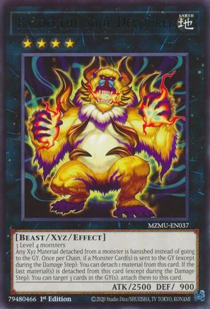 Bazoo the Soul-Devourer (MZMU-EN037) - Maze of Muertos 1st Edition Maze of Muertos Yugioh Single  Squirtle Squad Card Shop.