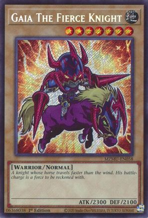 Gaia The Fierce Knight (MZMU-EN058) - Maze of Muertos 1st Edition Maze of Muertos Yugioh Single  Squirtle Squad Card Shop.