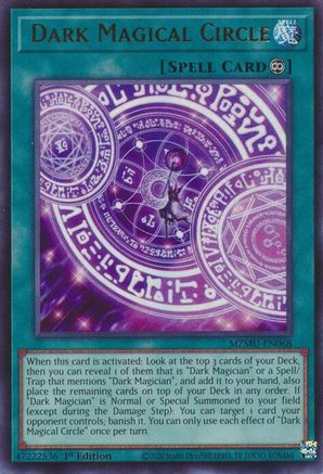 Dark Magical Circle (MZMU-EN068) - Maze of Muertos 1st Edition Maze of Muertos Yugioh Single  Squirtle Squad Card Shop.