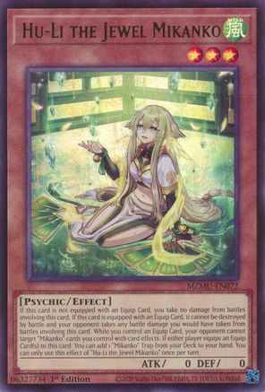 Hu-Li the Jewel Mikanko (MZMU-EN072) - Maze of Muertos 1st Edition Maze of Muertos Yugioh Single  Squirtle Squad Card Shop.