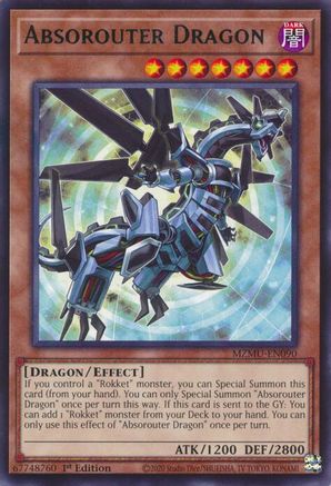 Absorouter Dragon (MZMU-EN090) - Maze of Muertos 1st Edition Maze of Muertos Yugioh Single  Squirtle Squad Card Shop.