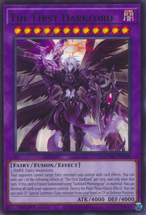 The First Darklord (MZMU-EN100) - Maze of Muertos 1st Edition Maze of Muertos Yugioh Single  Squirtle Squad Card Shop.