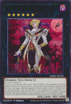 Dhampir Vampire Sheridan (MZMU-EN103) - Maze of Muertos 1st Edition Maze of Muertos Yugioh Single  Squirtle Squad Card Shop.