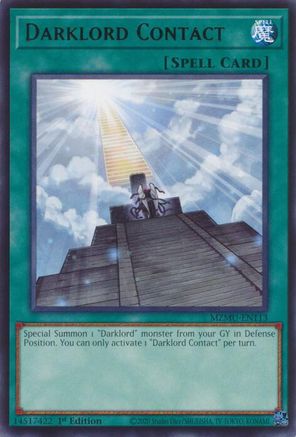 Darklord Contact (MZMU-EN113) - Maze of Muertos 1st Edition Maze of Muertos Yugioh Single  Squirtle Squad Card Shop.
