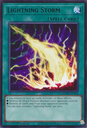 Lightning Storm (MZMU-EN116) - Maze of Muertos 1st Edition Maze of Muertos Yugioh Single  Squirtle Squad Card Shop.
