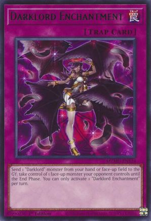 Darklord Enchantment (MZMU-EN124) - Maze of Muertos 1st Edition Maze of Muertos Yugioh Single  Squirtle Squad Card Shop.