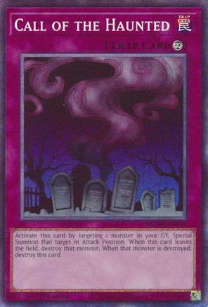 Call of the Haunted (Collector's Rare) (MZMU-EN118) - Maze of Muertos 1st Edition Maze of Muertos Yugioh Single  Squirtle Squad Card Shop.