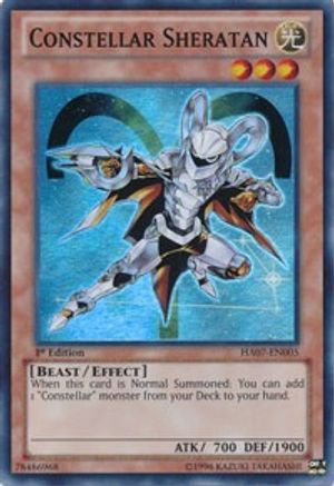 Constellar Sheratan (HA07-EN005) - Hidden Arsenal 7: Knight of Stars 1st Edition Hidden Arsenal 7: Knight of Stars Yugioh Single  Squirtle Squad Card Shop.