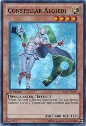 Constellar Algiedi (HA07-EN007) - Hidden Arsenal 7: Knight of Stars Unlimited Hidden Arsenal 7: Knight of Stars Yugioh Single  Squirtle Squad Card Shop.