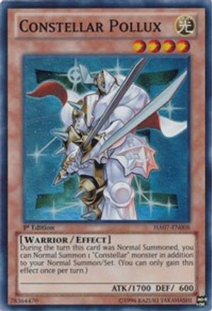 Constellar Pollux (HA07-EN008) - Hidden Arsenal 7: Knight of Stars Unlimited Hidden Arsenal 7: Knight of Stars Yugioh Single  Squirtle Squad Card Shop.