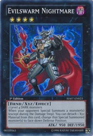 Evilswarm Nightmare (HA07-EN023) - Hidden Arsenal 7: Knight of Stars Unlimited Hidden Arsenal 7: Knight of Stars Yugioh Single  Squirtle Squad Card Shop.