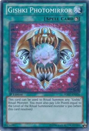 Gishki Photomirror (HA07-EN026) - Hidden Arsenal 7: Knight of Stars Unlimited Hidden Arsenal 7: Knight of Stars Yugioh Single  Squirtle Squad Card Shop.