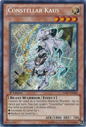 Constellar Kaus (HA07-EN045) - Hidden Arsenal 7: Knight of Stars Unlimited Hidden Arsenal 7: Knight of Stars Yugioh Single  Squirtle Squad Card Shop.