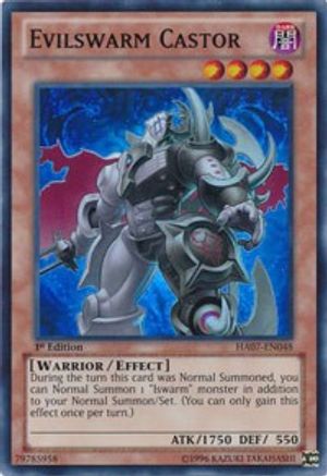Evilswarm Castor (HA07-EN048) - Hidden Arsenal 7: Knight of Stars 1st Edition Hidden Arsenal 7: Knight of Stars Yugioh Single  Squirtle Squad Card Shop.