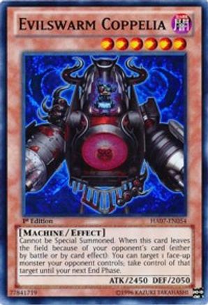 Evilswarm Coppelia (HA07-EN054) - Hidden Arsenal 7: Knight of Stars Unlimited Hidden Arsenal 7: Knight of Stars Yugioh Single  Squirtle Squad Card Shop.