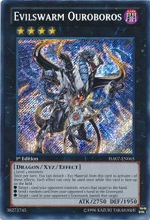 Evilswarm Ouroboros (HA07-EN065) - Hidden Arsenal 7: Knight of Stars Unlimited Hidden Arsenal 7: Knight of Stars Yugioh Single  Squirtle Squad Card Shop.