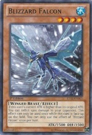 Blizzard Falcon (LTGY-EN012) - Lord of the Tachyon Galaxy 1st Edition Lord of the Tachyon Galaxy Yugioh Single  Squirtle Squad Card Shop.
